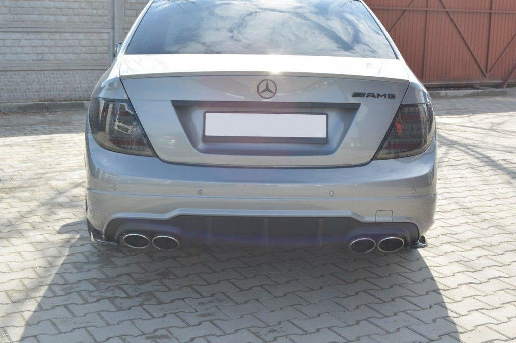 Maxton Design Splitters laterales traseros para Mercedes-Benz C Sedan / Estate AMG-Line W204 / S204 - imagen 2