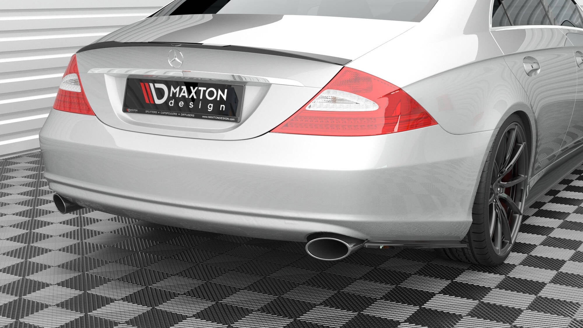 Maxton Design Splitters laterales traseros para Mercedes-Benz CLS C219 - imagen 1