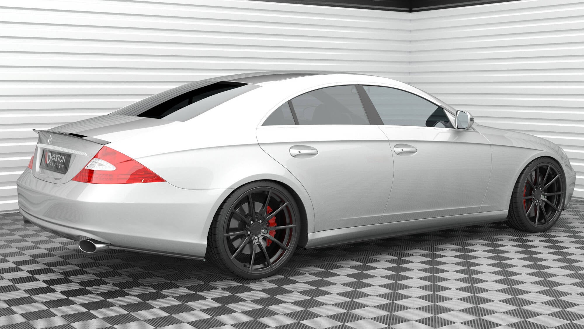 Maxton Design Splitters laterales traseros para Mercedes-Benz CLS C219 - imagen 2