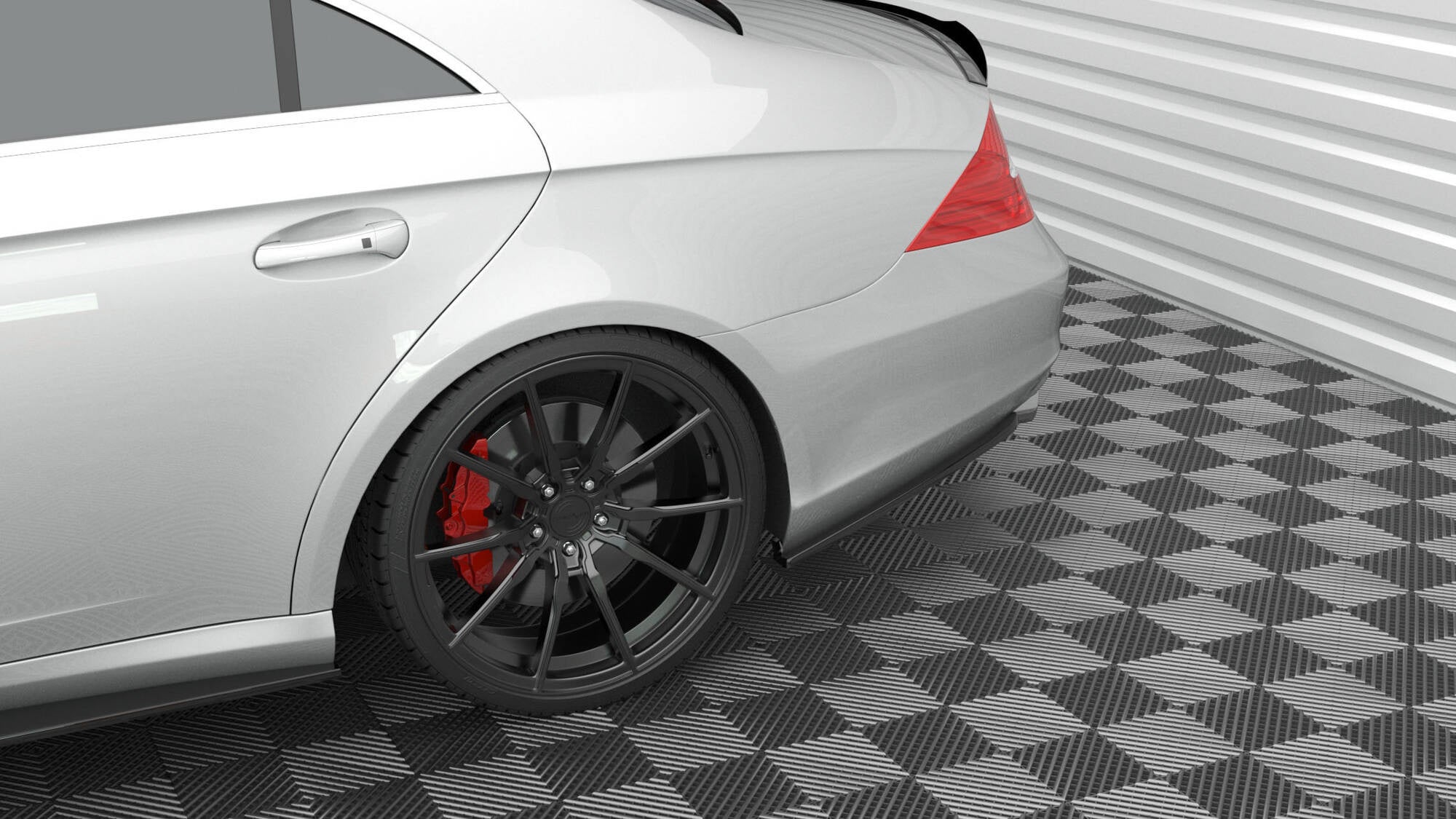 Maxton Design Splitters laterales traseros para Mercedes-Benz CLS C219 - imagen 3