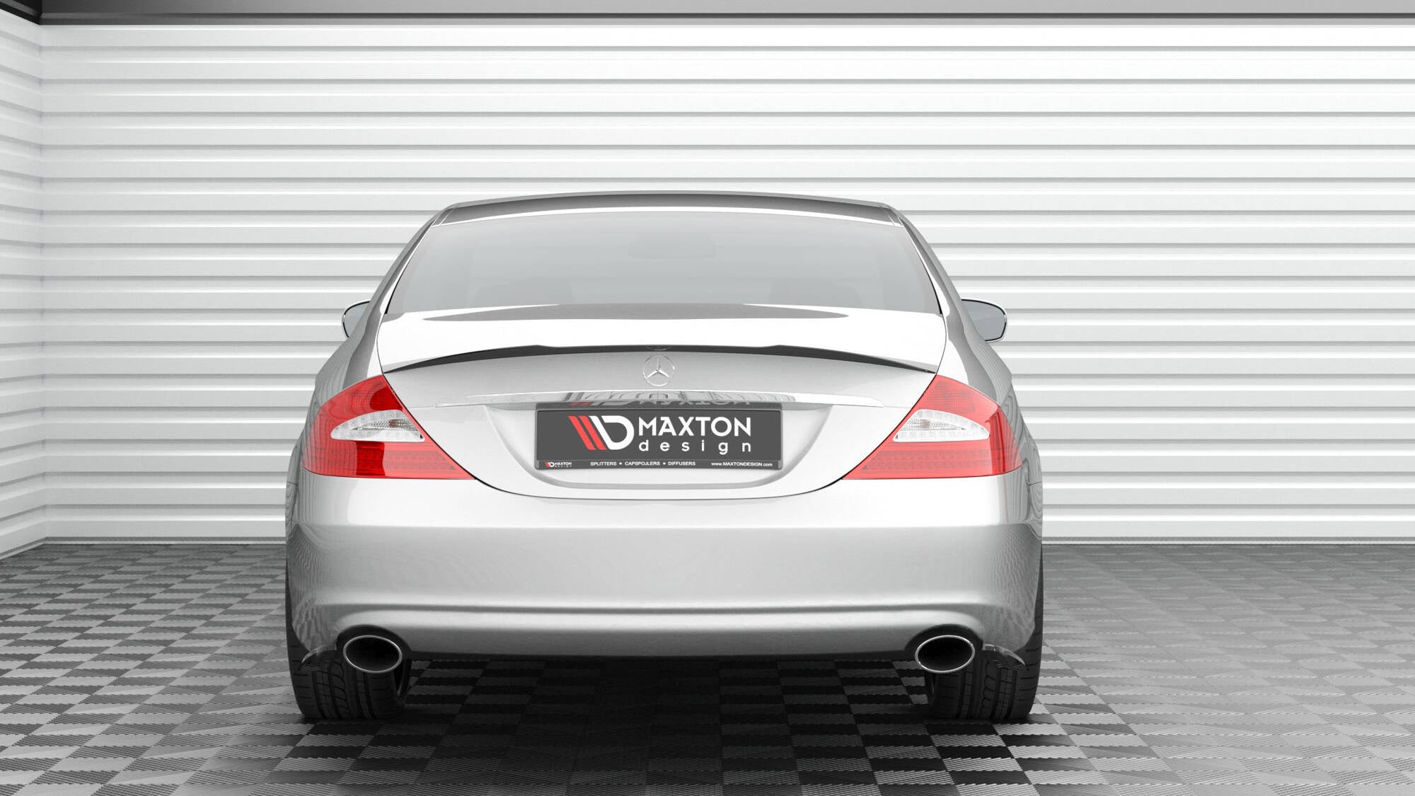 Maxton Design Splitters laterales traseros para Mercedes-Benz CLS C219 - imagen 4