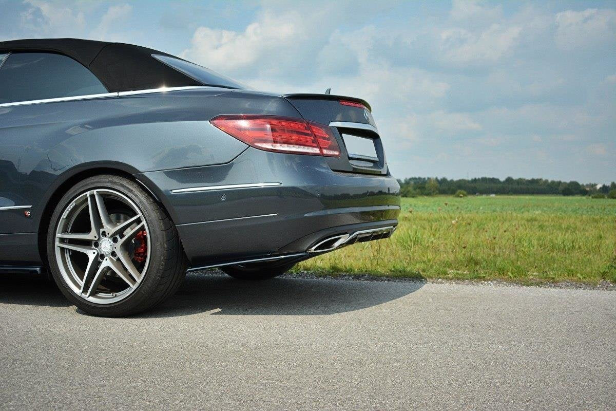 Maxton Design Splitters laterales traseros para Mercedes - Benz E Coupe / Cabrio C207 Facelift / A207 Facelit - imagen 2