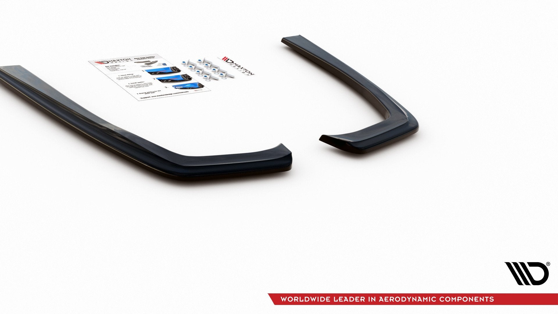 Maxton Design Splitters laterales traseros para Mercedes-Benz E63 AMG Estate S213 - imagen 8