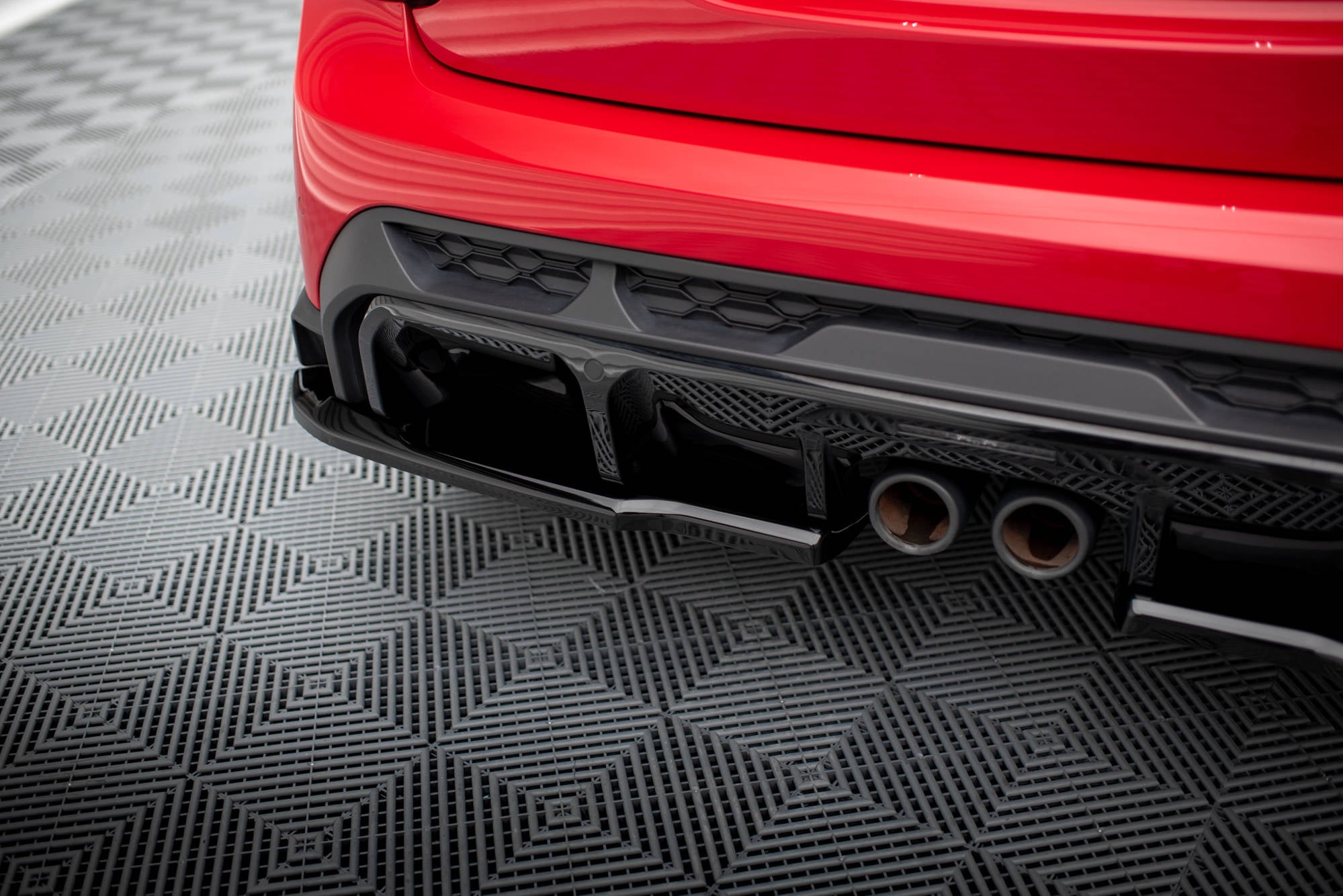 Maxton Design Splitters laterales traseros para Mini Cooper S John Cooper Works F55 Facelift - imagen 2