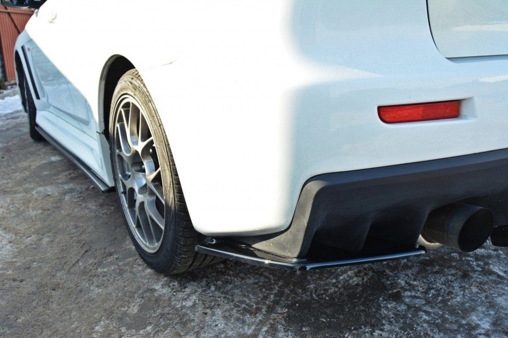 Maxton Design Splitters laterales traseros para Mitsubishi Lancer Evo X - imagen 1