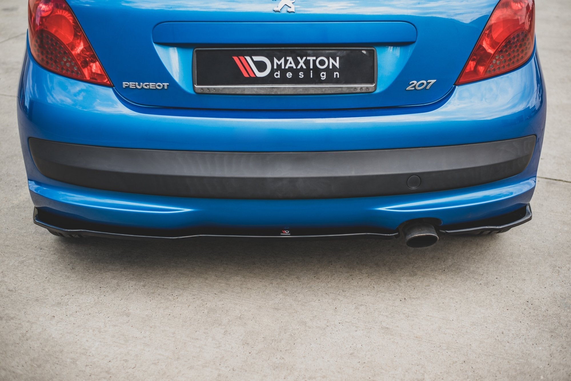 Maxton Design Splitters laterales traseros para Peugeot 207 Sport - imagen 2