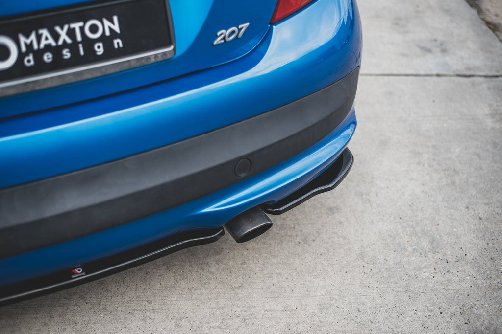 Maxton Design Splitters laterales traseros para Peugeot 207 Sport - imagen 3
