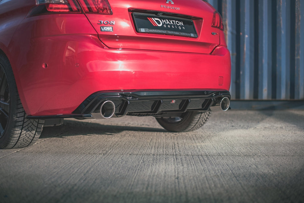 Maxton Design Splitters laterales traseros para Peugeot 308 GT Mk2 Facelift - imagen 1