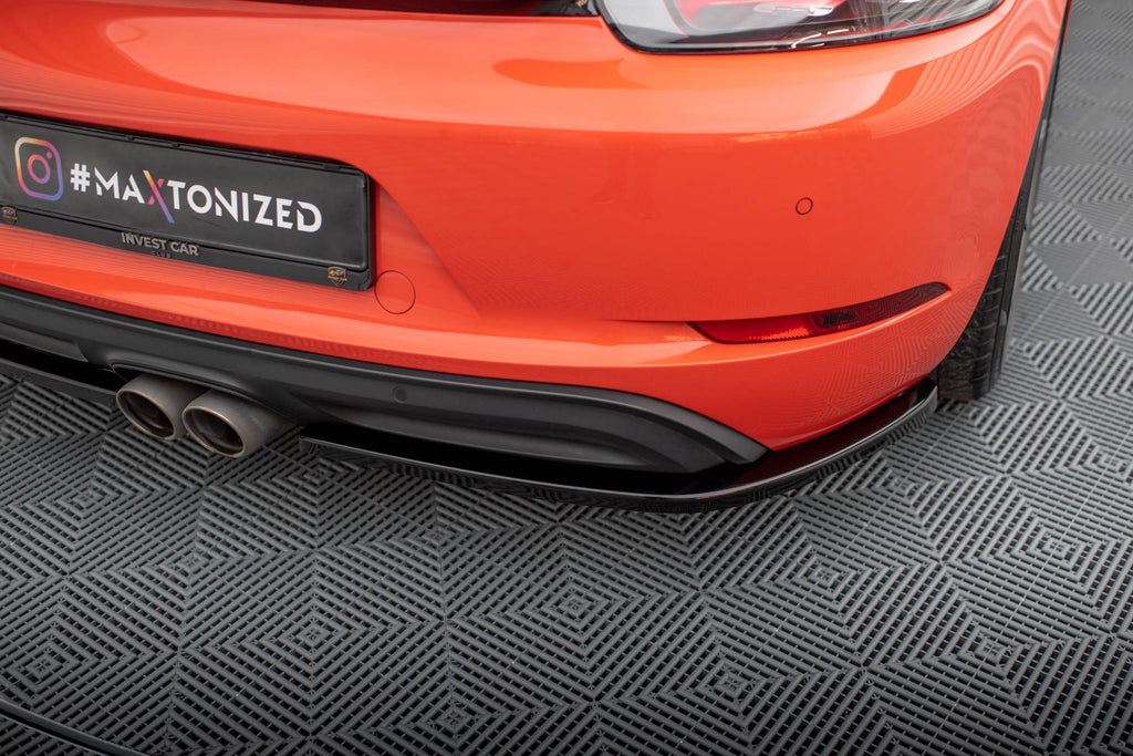Maxton Design Splitters laterales traseros para Porsche 718 Cayman 982c - imagen 3