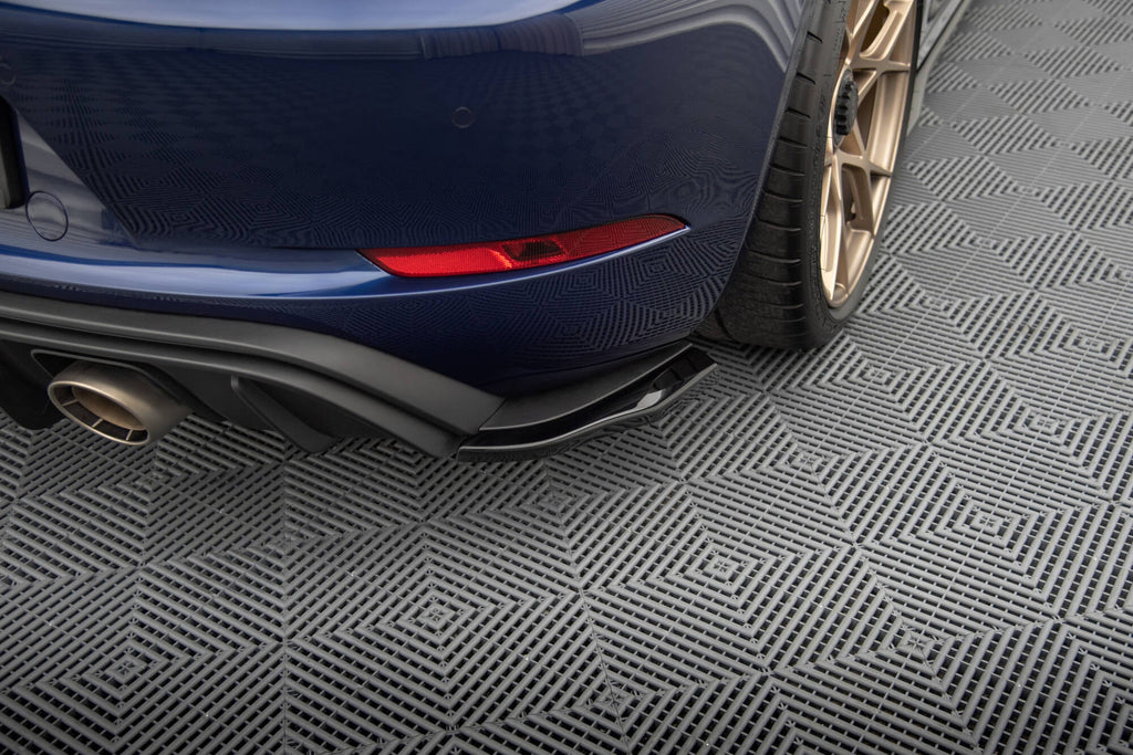 Maxton Design Splitters laterales traseros para Porsche 718 Cayman GT4 RS 982c - imagen 2