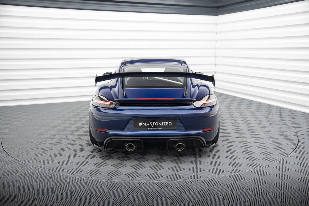 Maxton Design Splitters laterales traseros para Porsche 718 Cayman GT4 RS 982c - imagen 4