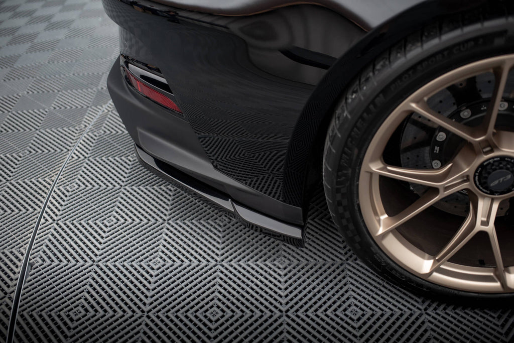Maxton Design Splitters laterales traseros para Porsche 911 992 GT3 - imagen 3