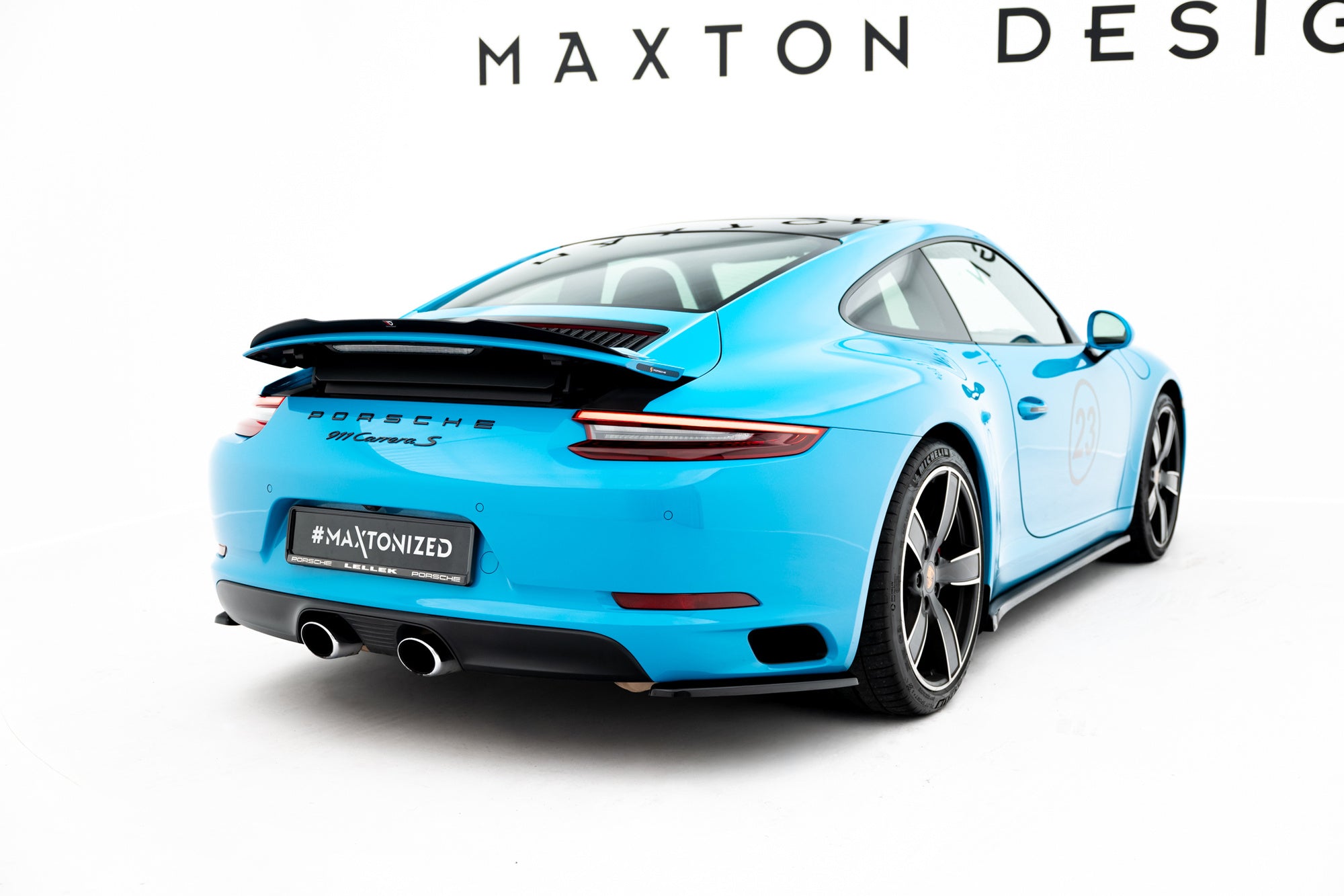 Maxton Design Splitters laterales traseros para Porsche 911 Carrera 991 Facelift - imagen 2