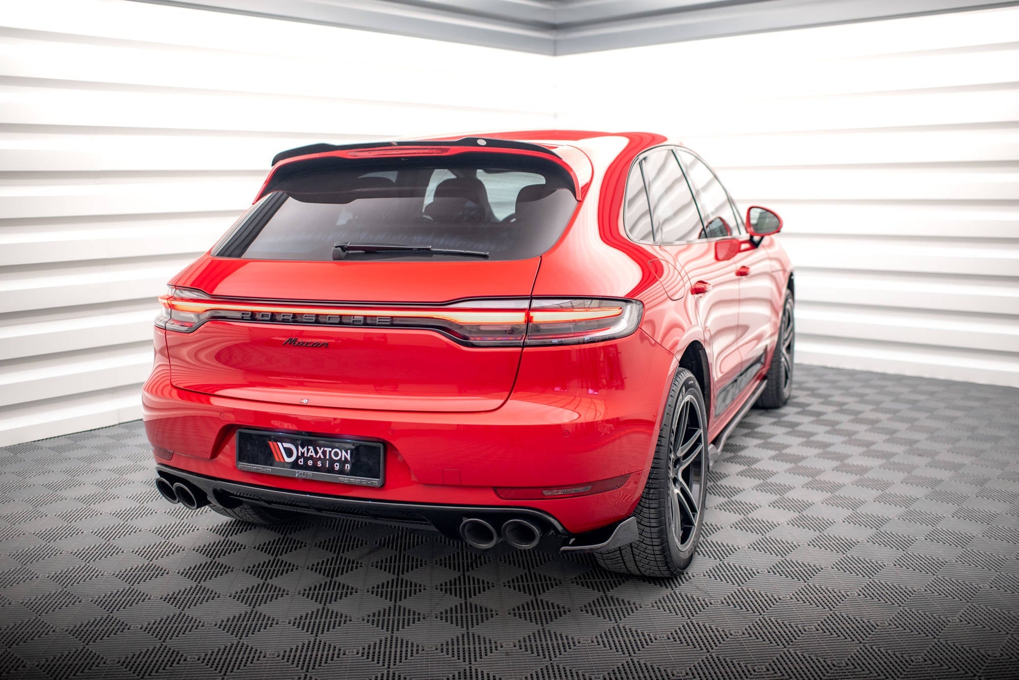 Maxton Design Splitters laterales traseros para Porsche Macan GTS / Sport Design Mk1 Facelift - imagen 3