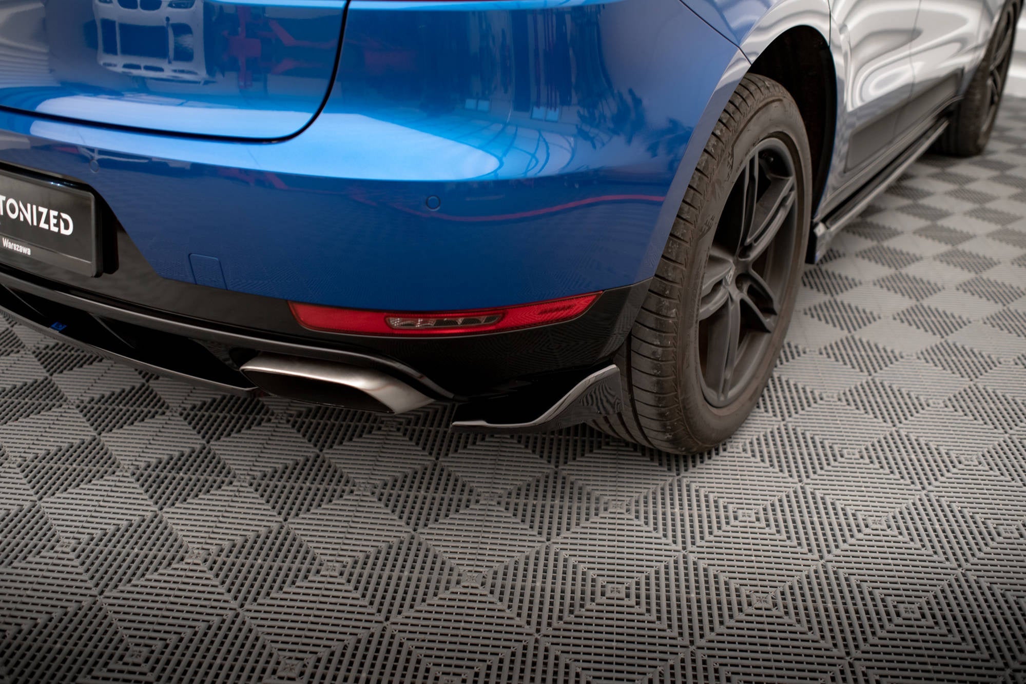 Maxton Design Splitters laterales traseros para Porsche Macan Mk1 - imagen 1