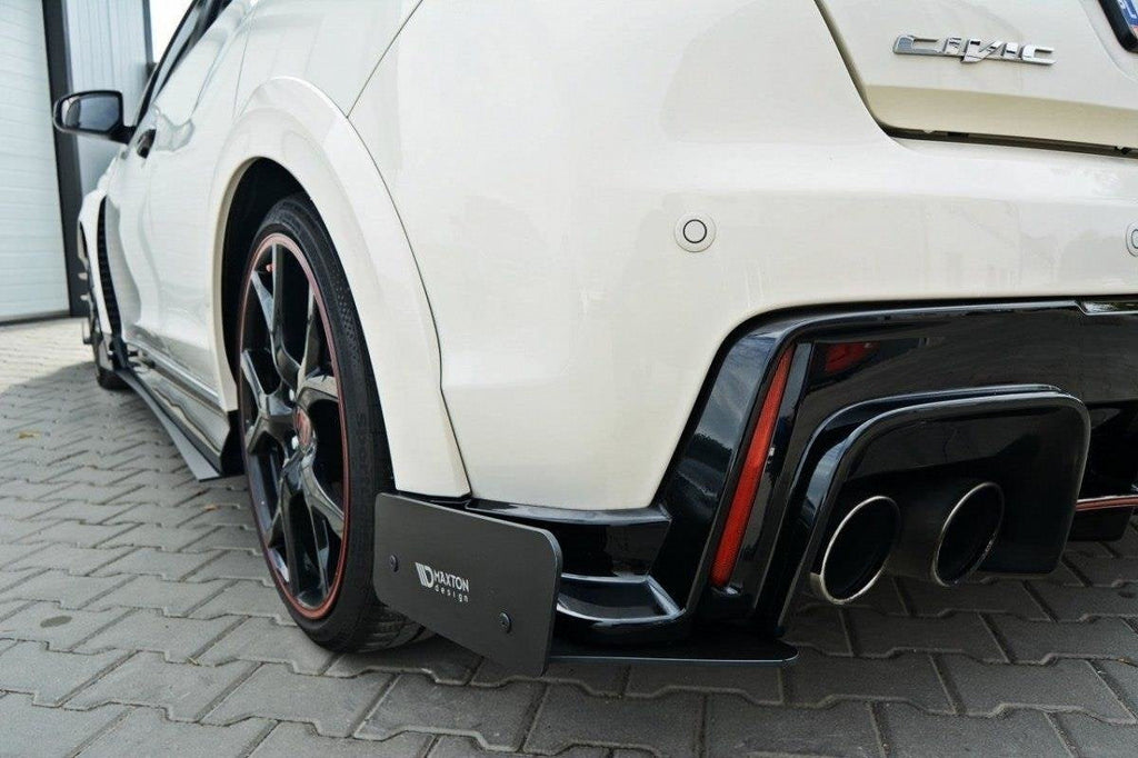 Maxton Design Racing Rear Side Splitters para Honda Civic Mk9 TYPE R - imagen 1