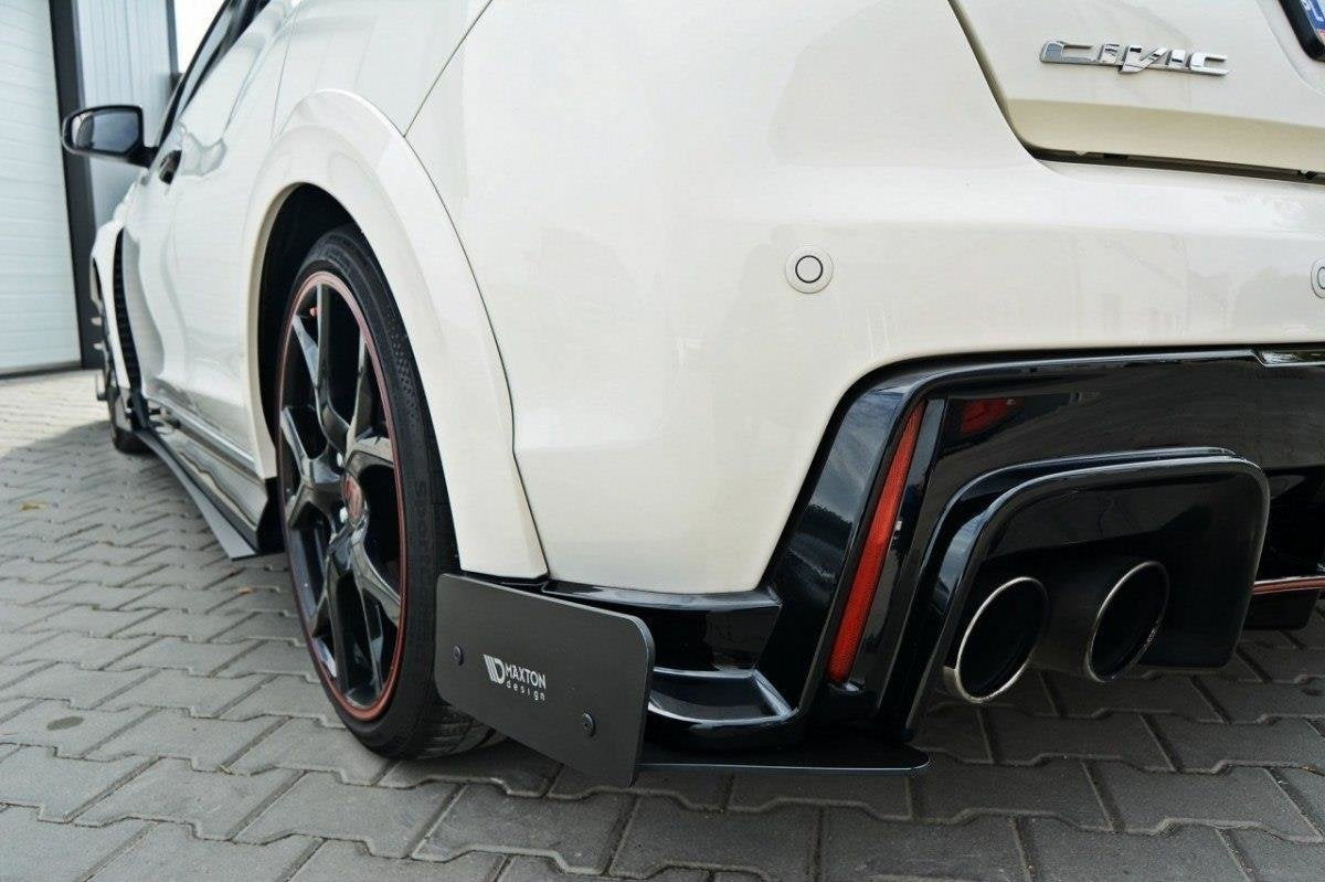Maxton Design Racing Rear Side Splitters para Honda Civic Mk9 TYPE R - imagen 1