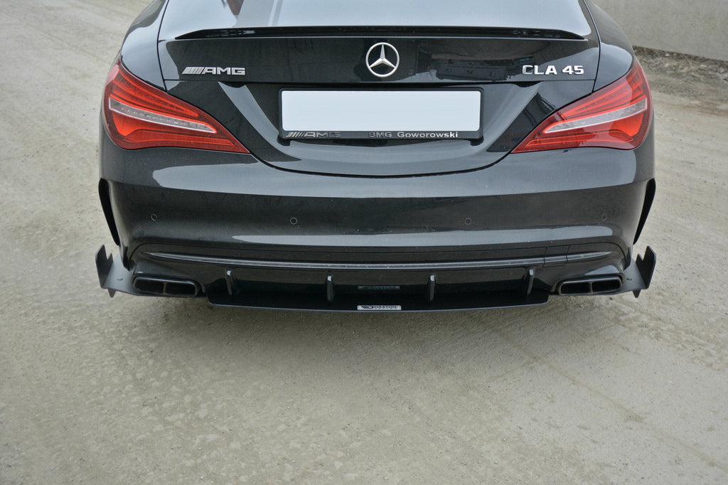 Maxton Design Racing Rear Side Splitters para Mercedes CLA A45 AMG C117 Facelift - imagen 2