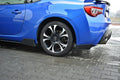 Maxton Design Racing Rear Side Splitters para Subaru BRZ Mk1 / Mk1 Facelift - imagen 1