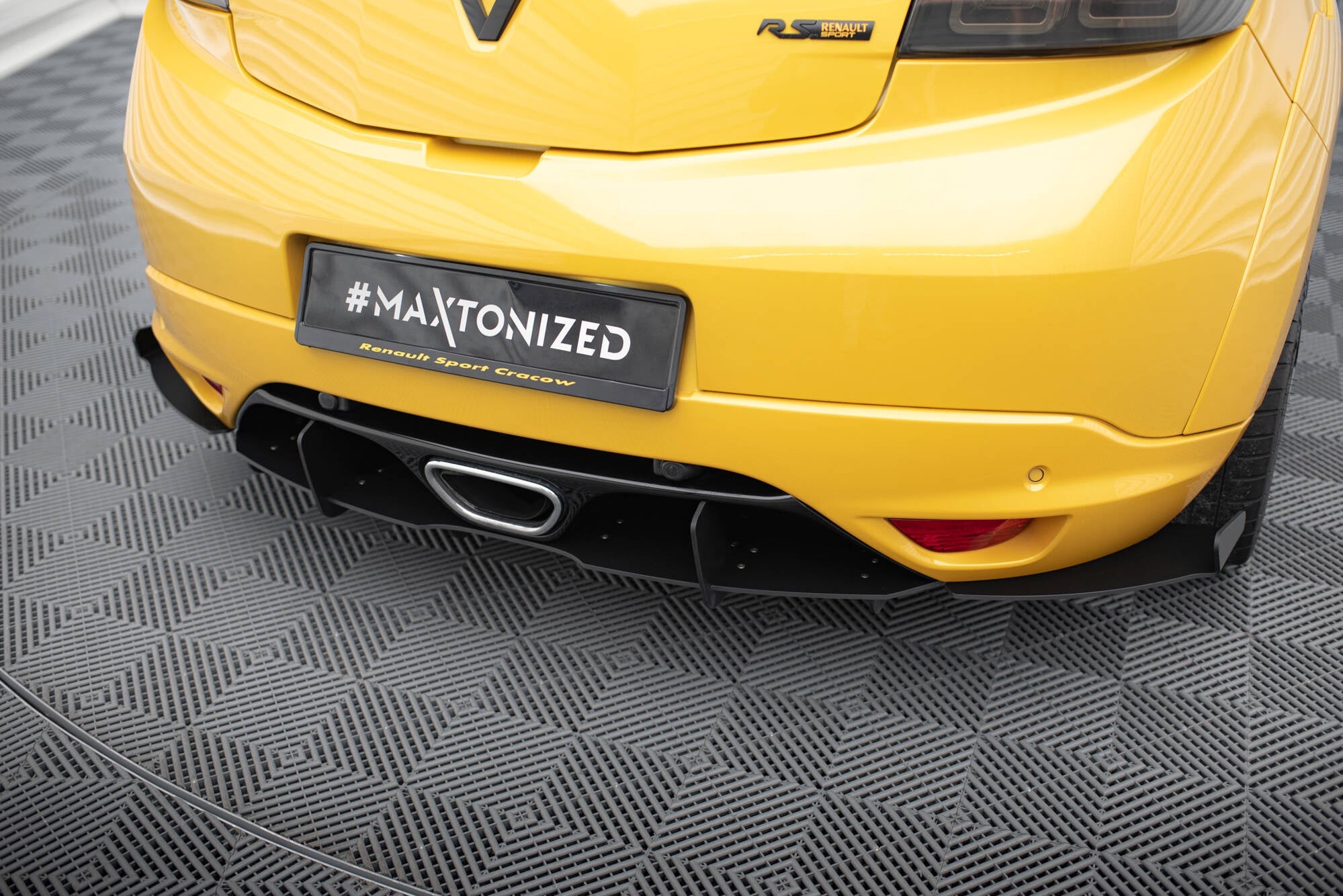Maxton Design Splitters laterales traseros para Renault MEGANE Mk3 RS - imagen 4