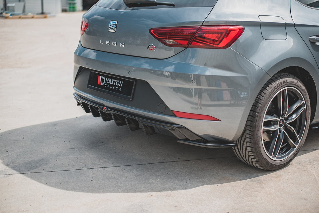 Maxton Design Splitters laterales traseros para Seat Leon Mk3 FR Facelift - imagen 6