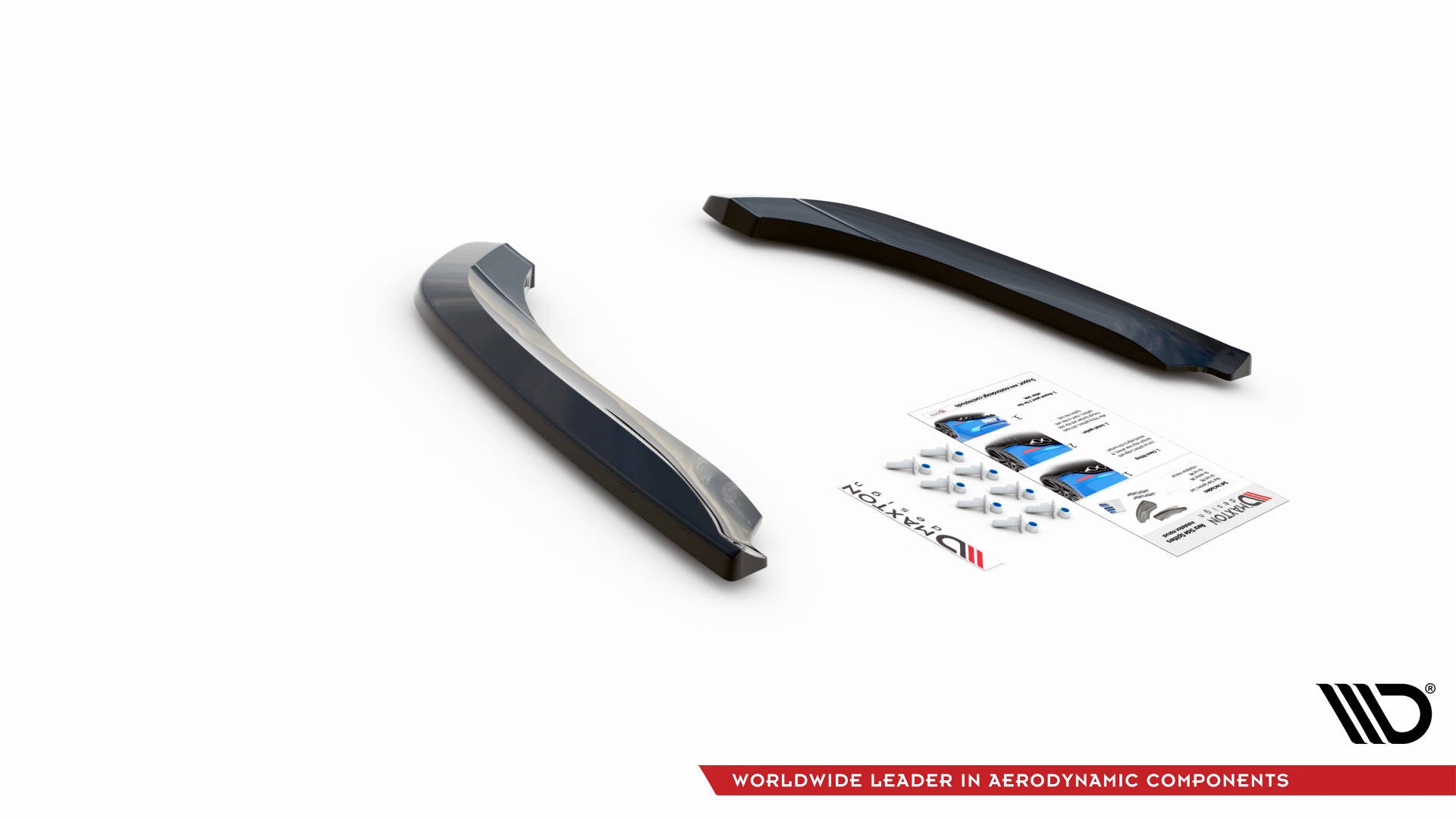 Maxton Design Splitters laterales traseros para Seat Exeo - imagen 5