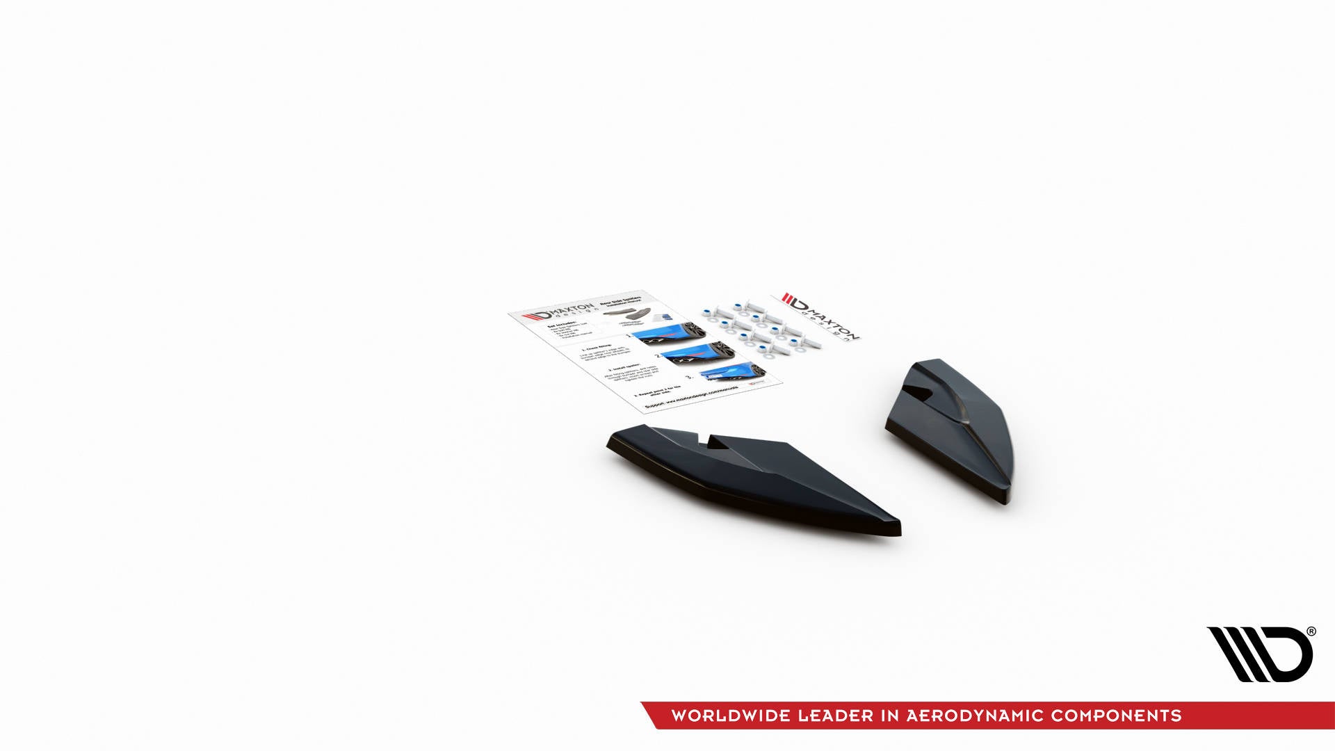 Maxton Design Splitters laterales traseros para Seat Leon FR Hatchback Mk4 - imagen 5