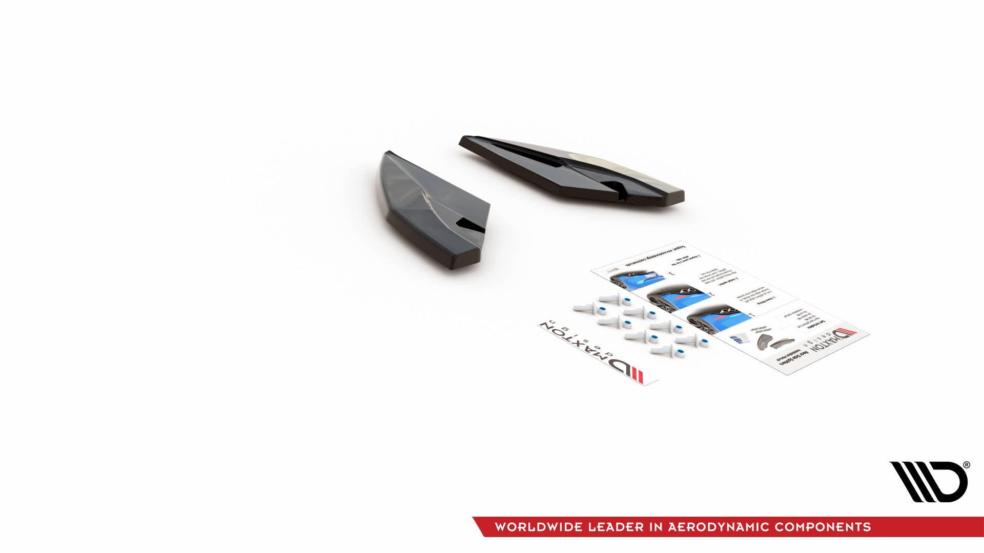 Maxton Design Splitters laterales traseros para Seat Leon FR Hatchback Mk4 - imagen 6