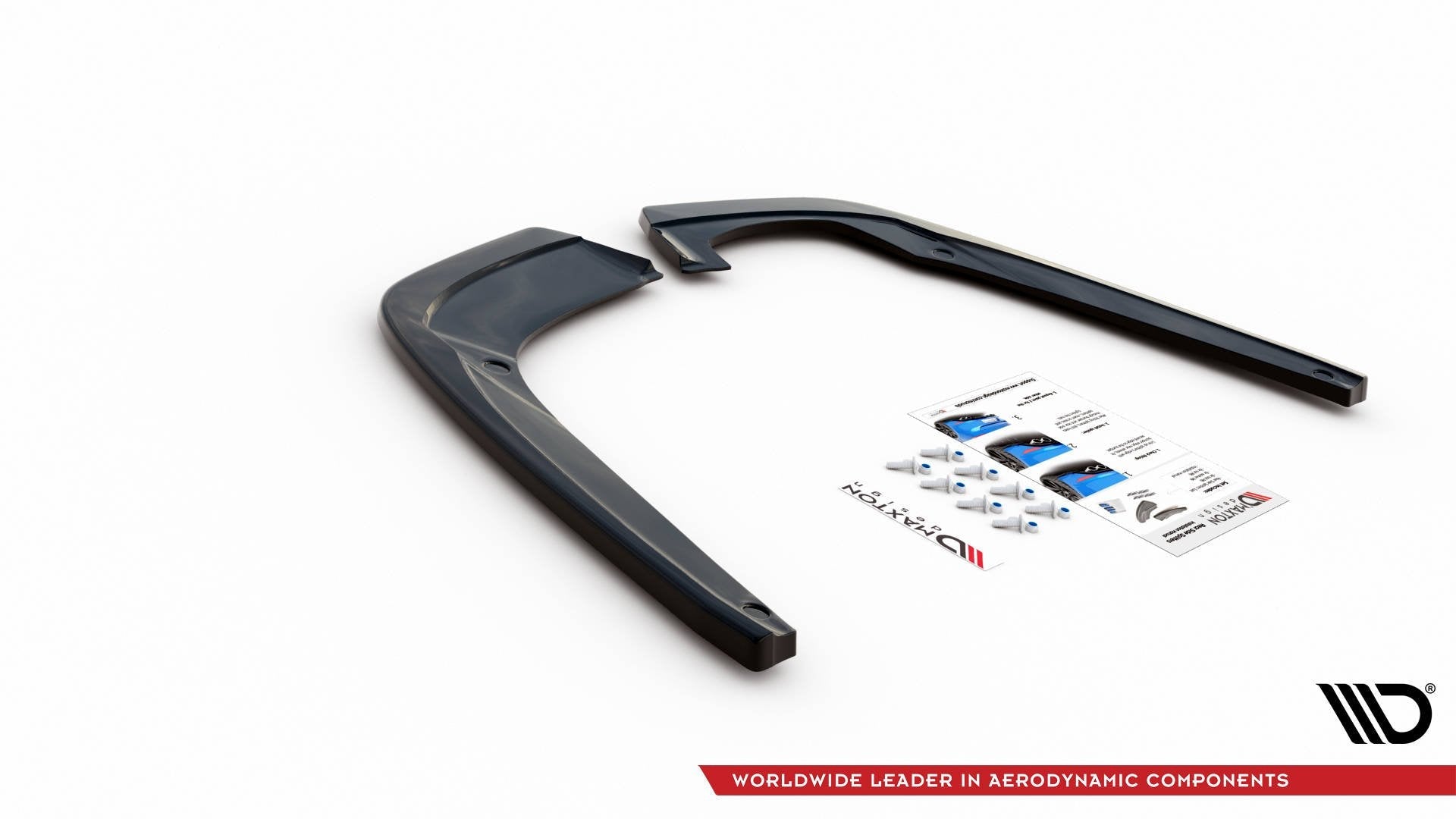Maxton Design Splitters laterales traseros para Seat Leon FR ST Mk4 - imagen 4