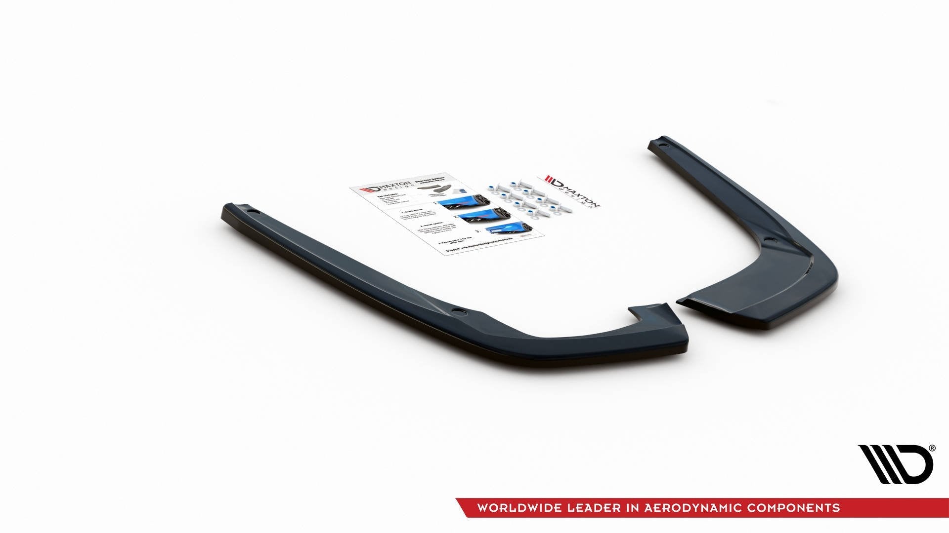 Maxton Design Splitters laterales traseros para Seat Leon FR ST Mk4 - imagen 3