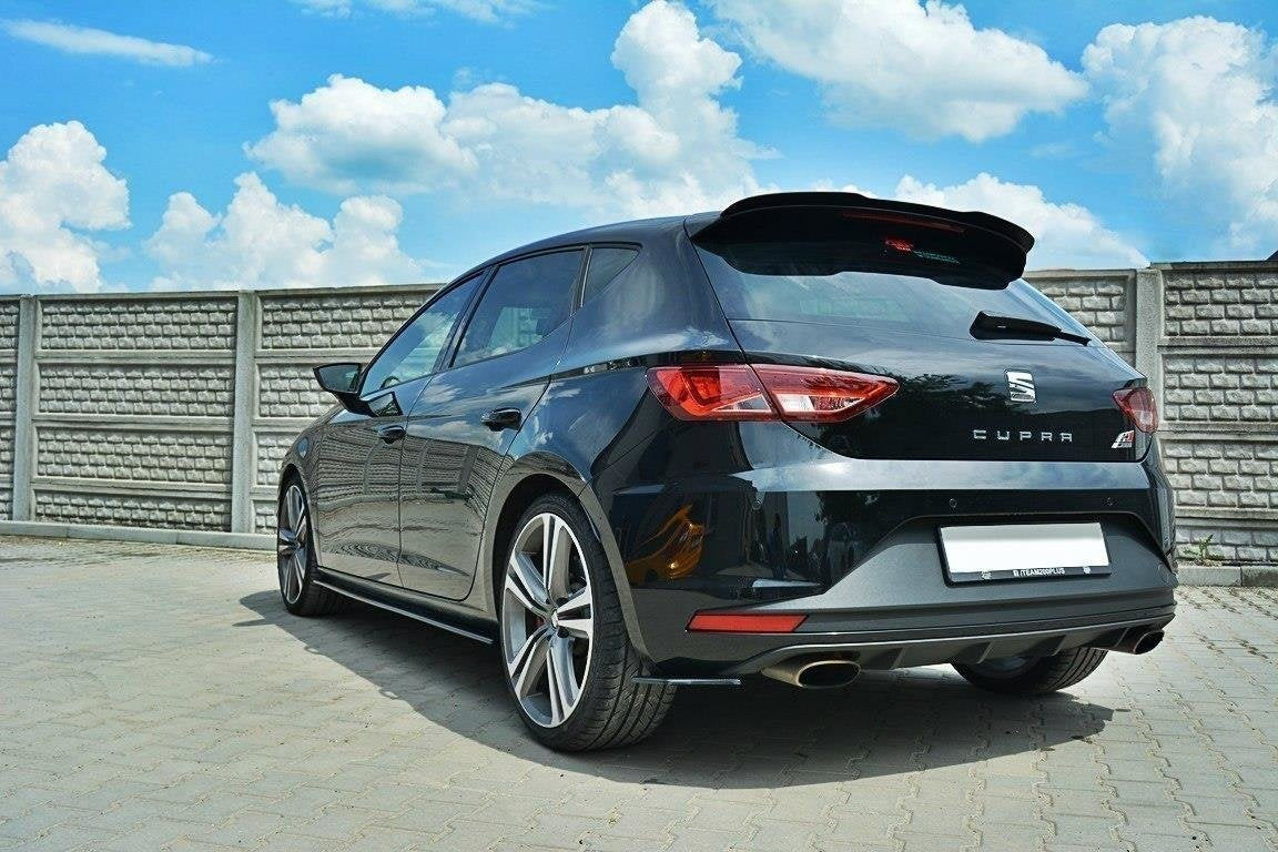 Maxton Design Splitters laterales traseros para Seat Leon Mk3 Cupra / FR - imagen 2