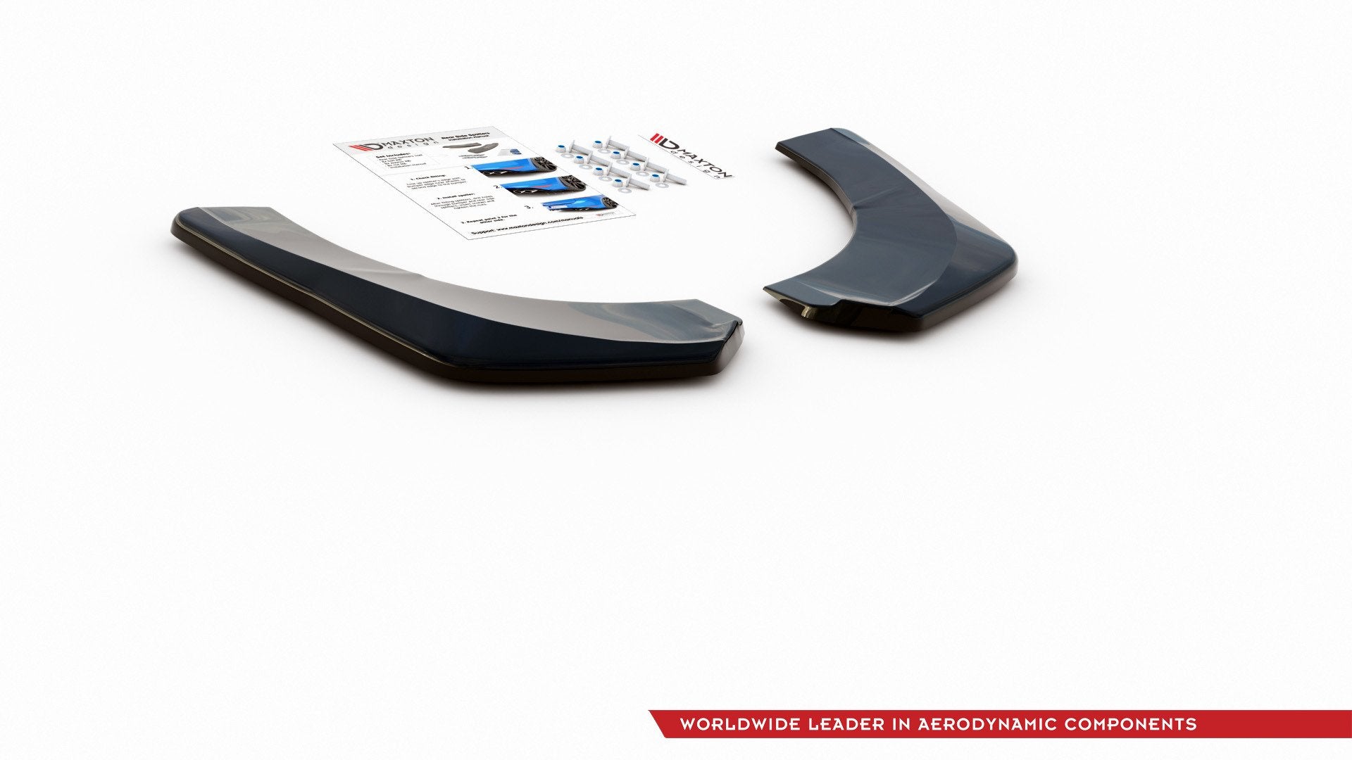 Maxton Design Splitters laterales traseros para Skoda Kodiaq Sportline Mk1 / Mk1 Facelift - imagen 6