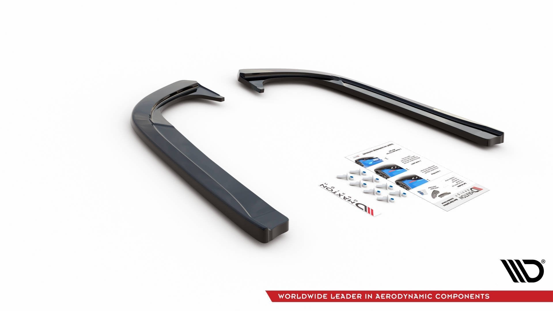 Maxton Design Splitters laterales traseros para Skoda Octavia Mk3 Facelift - imagen 4