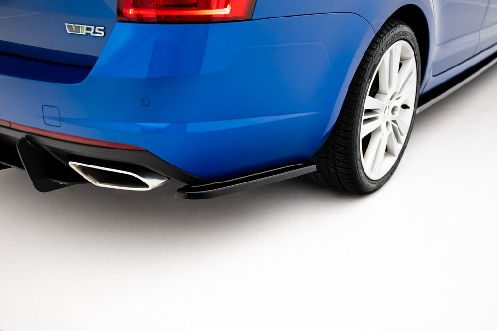 Maxton Design Splitters laterales traseros para Skoda Octavia RS Mk3 / Mk3 Facelift Hatchback / Estate - imagen 1