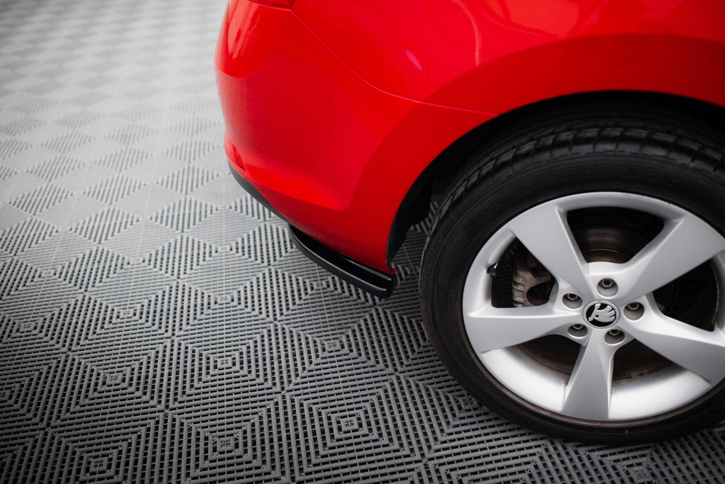 Maxton Design Splitters laterales traseros para Skoda Rapid Spaceback - imagen 2