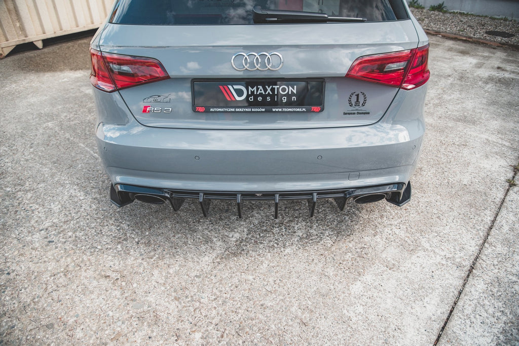 Maxton Design Street Pro Rear Side Splitters para Audi RS3 8V Sportback - imagen 5