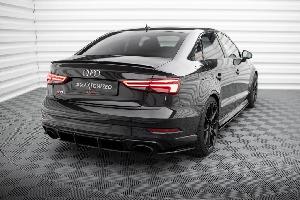 Maxton Design Street Pro Rear Side Splitters para Audi RS3 Sedan 8V Facelift - imagen 2