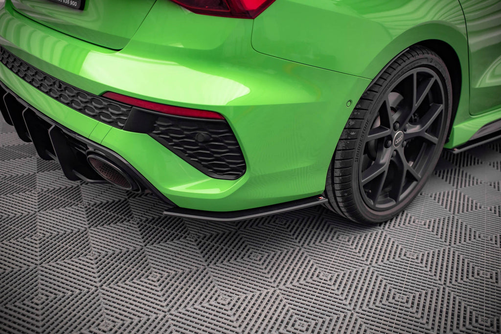 Maxton Design Street Pro Rear Side Splitters para Audi RS3 Sedan 8Y - imagen 1