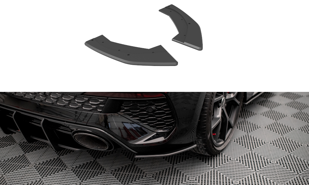 Maxton Design Street Pro Rear Side Splitters para Audi RS3 Sportback 8Y - imagen 1