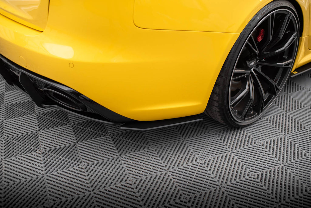 Maxton Design Street Pro Rear Side Splitters para Audi RS4 B8 - imagen 1