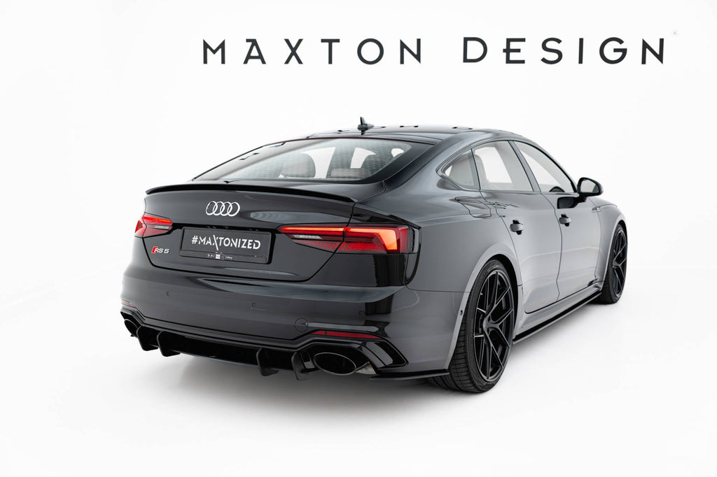 Maxton Design Street Pro Rear Side Splitters para Audi RS5 Coupe / Sportback F5 - imagen 2