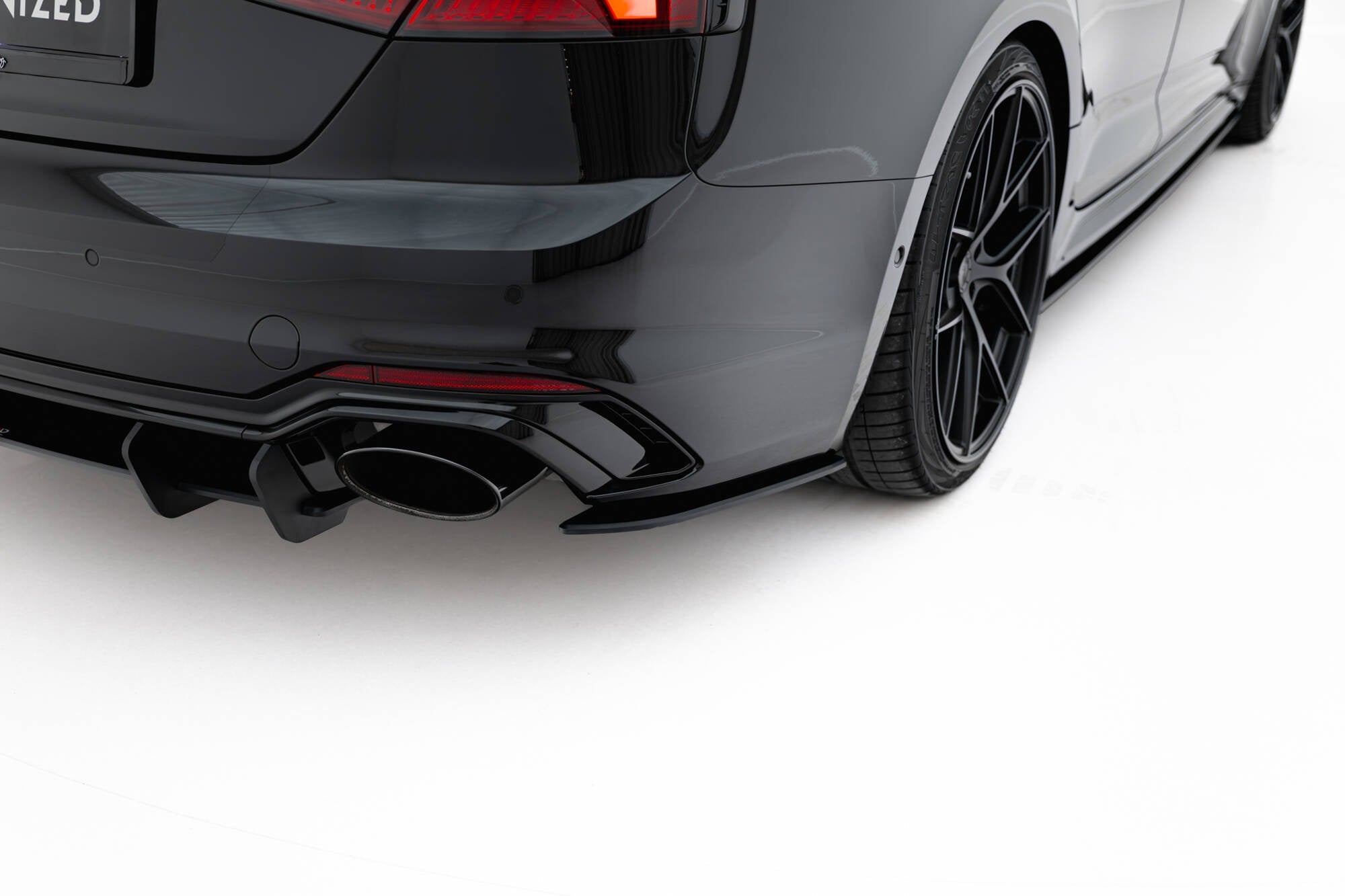 Maxton Design Street Pro Rear Side Splitters para Audi RS5 Coupe / Sportback F5 - imagen 1