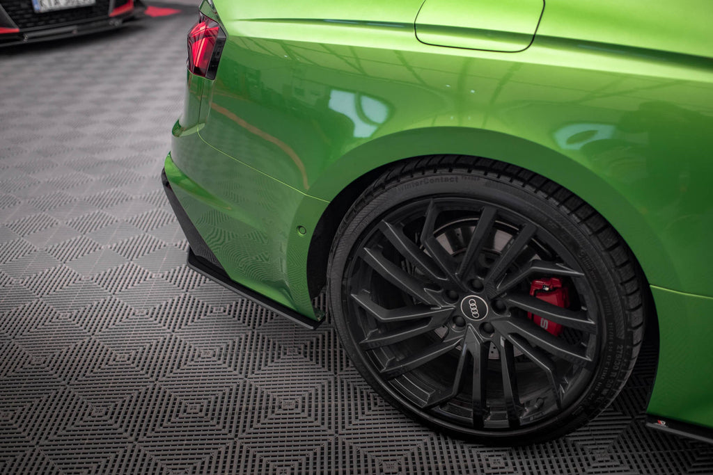 Maxton Design Street Pro Rear Side Splitters para Audi RS5 F5 Facelift - imagen 3