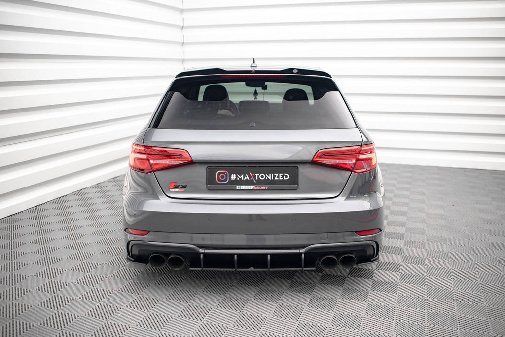 Maxton Design Street Pro Rear Side Splitters para Audi S3 Sportback 8V Facelift - imagen 3