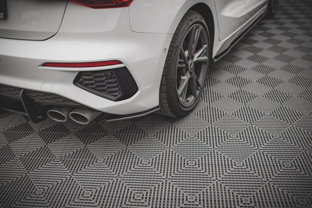 Maxton Design Street Pro Rear Side Splitters para Audi S3 Sportback 8Y - imagen 1