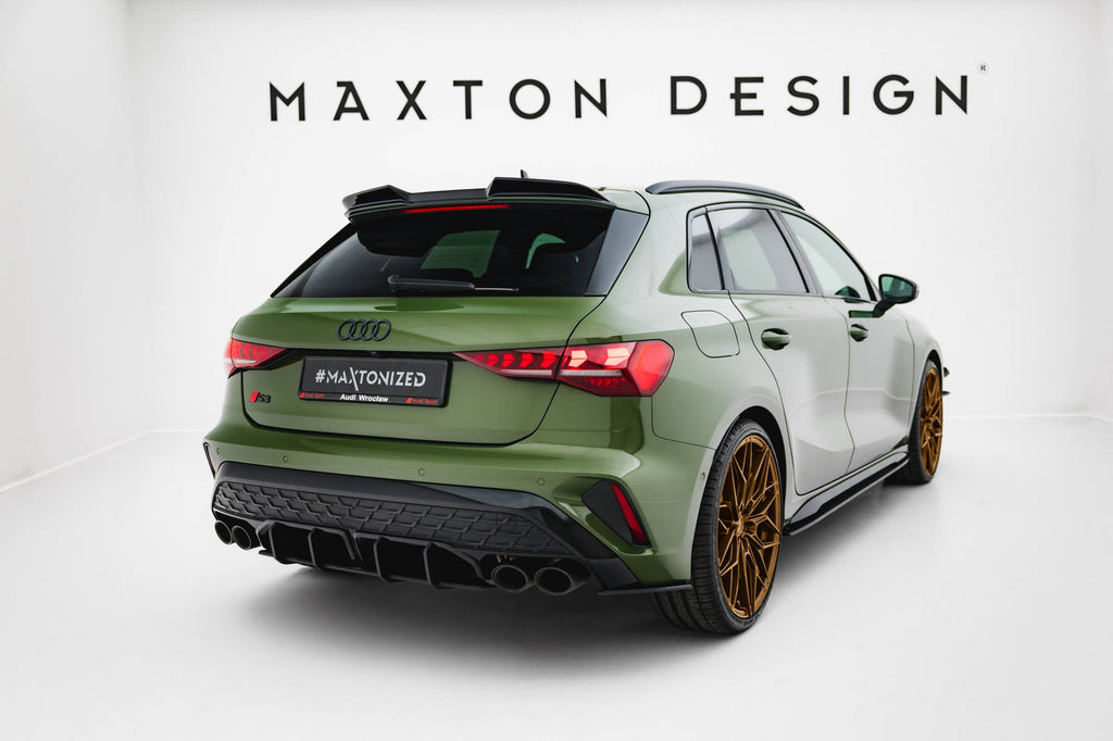 Maxton Design Street Pro Rear Side Splitters para Audi S3 Sportback 8Y Facelift - imagen 2
