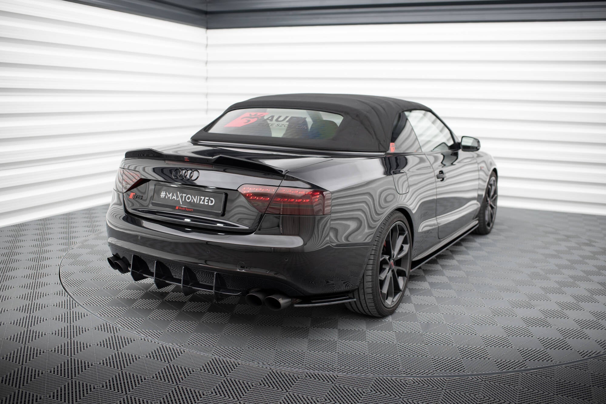 Maxton Design Street Pro Rear Side Splitters para Audi S5 / A5 S-Line Coupe / Cabriolet 8T - imagen 2