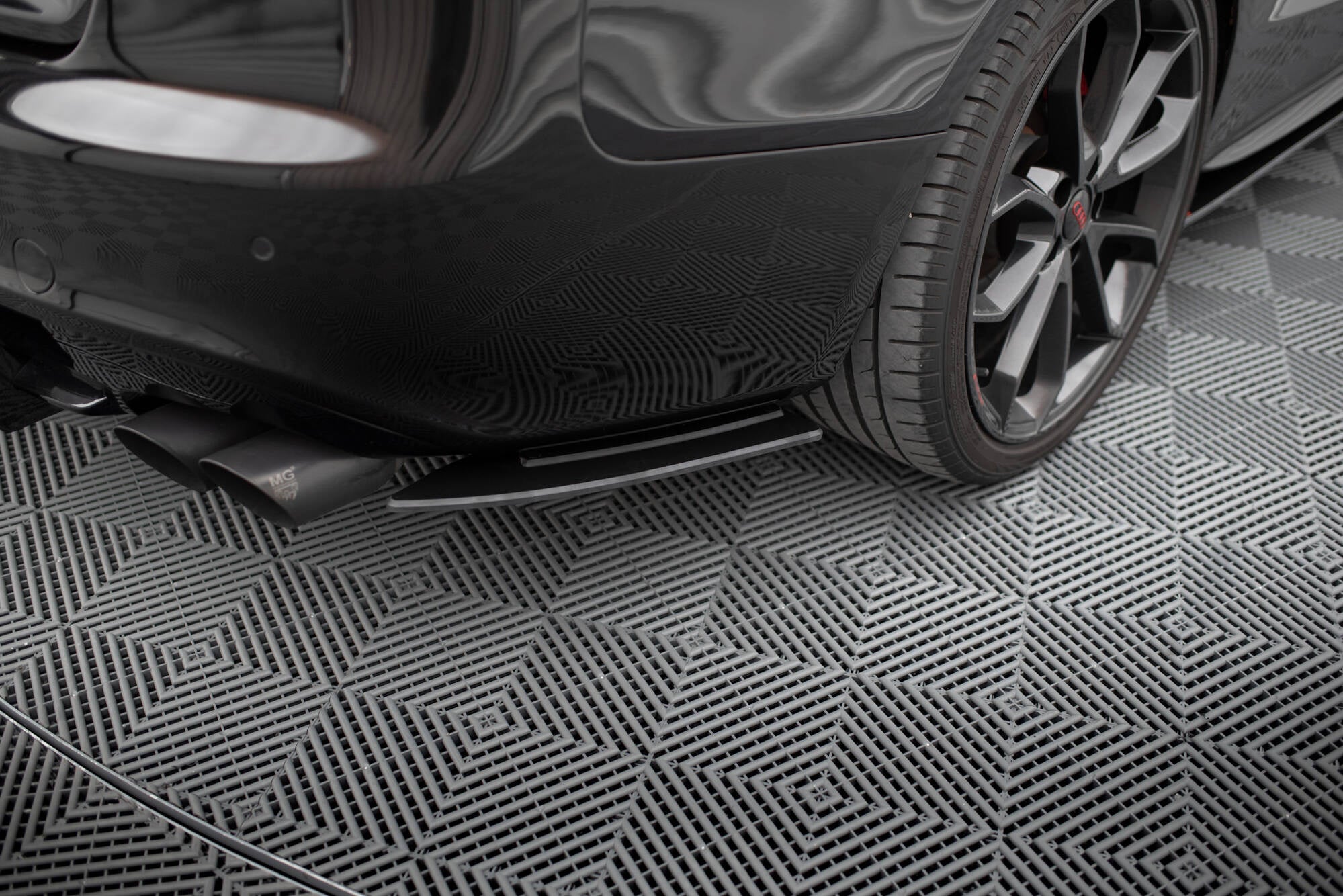 Maxton Design Street Pro Rear Side Splitters para Audi S5 / A5 S-Line Coupe / Cabriolet 8T - imagen 1