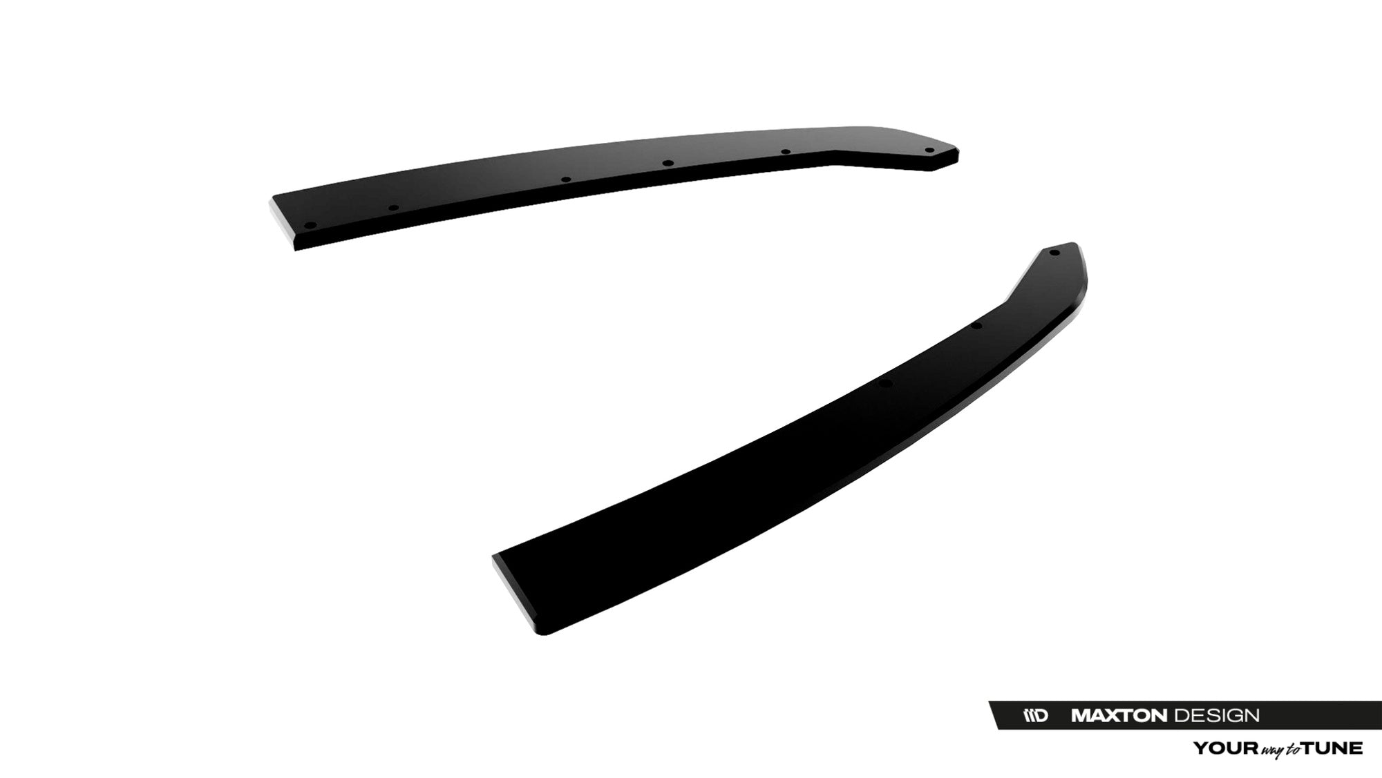 Maxton Design Street Pro Rear Side Splitters para Audi S5 Sedan / Avant B10 - imagen 3