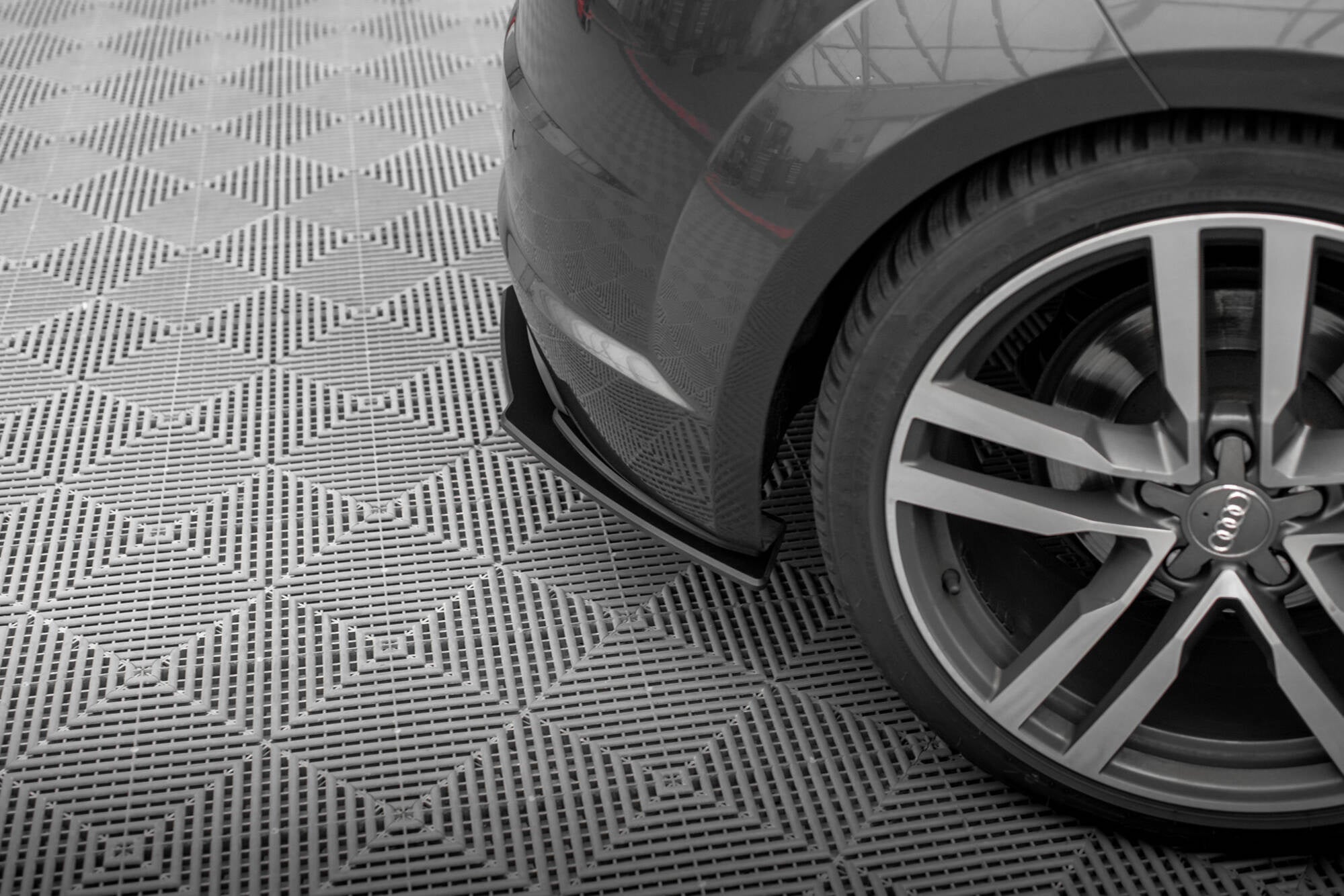 Maxton Design Street Pro Rear Side Splitters para Audi TT S-Line 8S - imagen 3